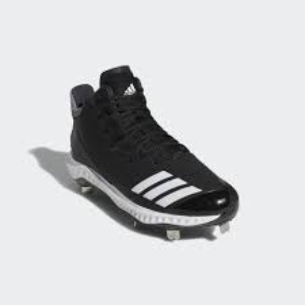 ADIDAS ICON BOUNCE MID 'BLACK WHITE' SIZE 7.5